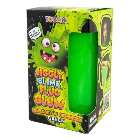 Tuban Glut Tuban Jiggly Slime Fluo Glow zielony