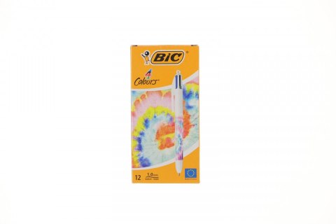 Bic Długopis Bic 4 Colour TIEDYE PASTEL 3086123743922 mix 1,0mm (518964)