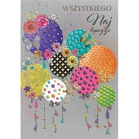 Henry Kartka składana Henry JASKRAWE BALONY A5 (5907465663052) Henry Kartka składana Henry JASKRAWE BALONY A5 (5907465663052)