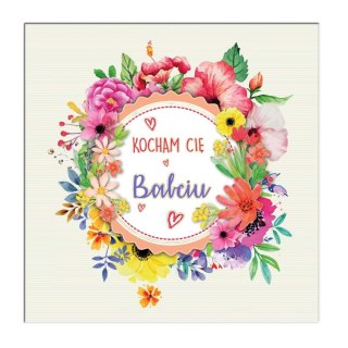 Henry Kartka składana KW WIANEK Z KWIATÓW BABCIA kw Henry (5907465666060)