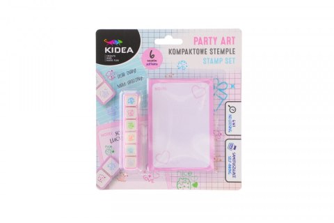Kidea Zestaw pieczątek Kidea (KSPAS6KKA) Kidea Zestaw pieczątek Kidea (KSPAS6KKA)
