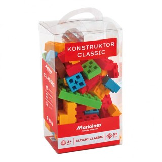 Marioinex Klocki konstrukcyjne Marioinex Classic Blocks 55 elementów