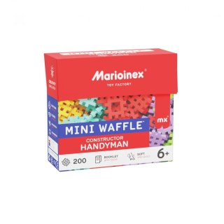 Marioinex Klocki konstrukcyjne Marioinex Mini Waffle 200 elementów konstruktor majster