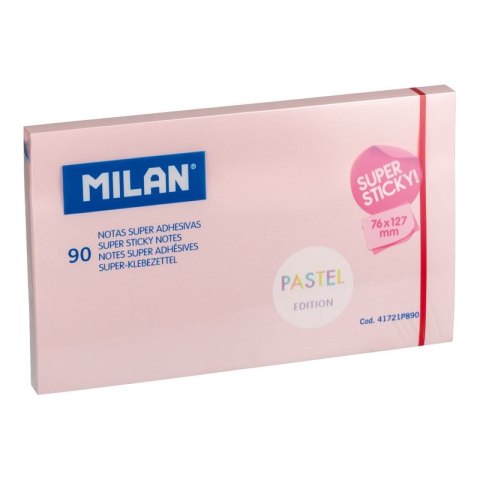 Milan Notes samoprzylepny Milan różowy 90k [mm:] 127x76 (41721P890)