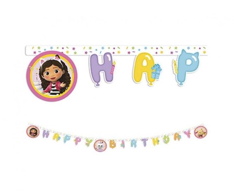 Godan Baner Godan Gabbys Dollhouse - Happy Birthday (95761) Godan Baner Godan Gabbys Dollhouse - Happy Birthday (95761)