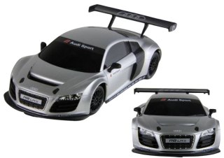 Lean Samochód Lean R/C 1:24 Zdalnie Sterowane Sportowe AUDI R8 LMS Srebrne (20616)