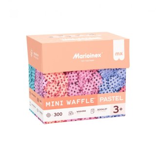 Marioinex Klocki konstrukcyjne Marioinex Mini Waffle Pastel 300 elementów