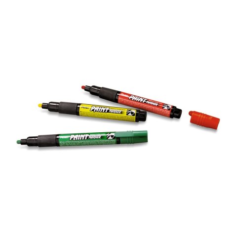 Pentel Marker olejowy Pentel czerwony 2,5-2,9mm