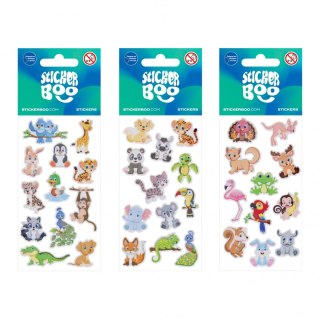 Sticker Boo Naklejka (nalepka) Sticker Boo SWEET ANIMALS (541701)