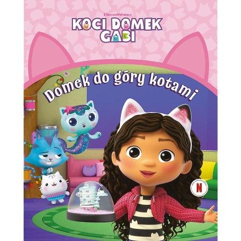 Trefl Kolorowanka Trefl Gabby Koci Domek Gabi. Domek do góry kotami (Ks79793)