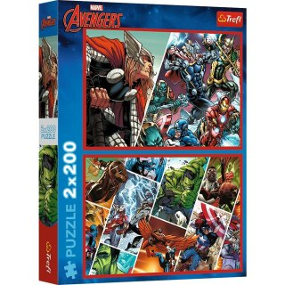 Trefl Puzzle Trefl Avengers 2x200 el. (13318)