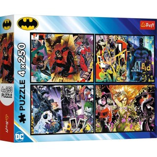 Trefl Puzzle Trefl Batman 4x250 el. (13310)