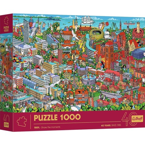 Trefl Puzzle Trefl Disney 1000 Jubileusz-Trójmiasto 1000 el. (10924)