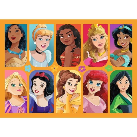 Trefl Puzzle Trefl Disney Princess Bajkowe historie 4w1 el. (34651)