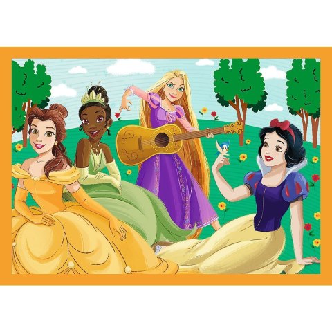 Trefl Puzzle Trefl Disney Princess Bajkowe historie 4w1 el. (34651)