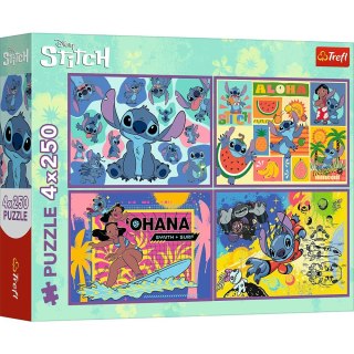 Trefl Puzzle Trefl Lilo I Stitch 4x250 el. (13311)