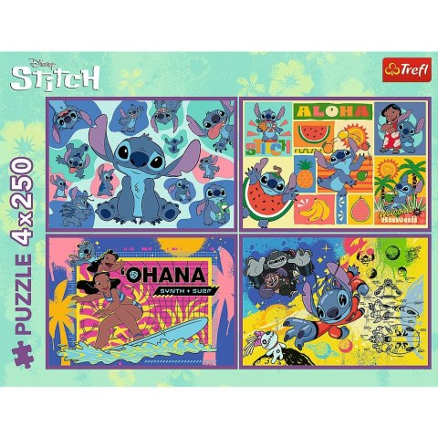 Trefl Puzzle Trefl Lilo I Stitch 4x250 el. (13311)