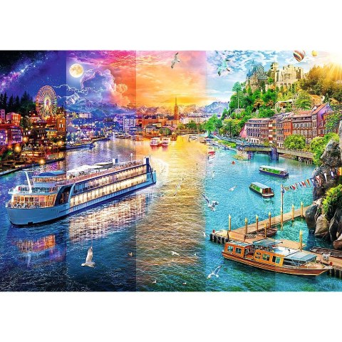 Trefl Puzzle Trefl Rejs po rzece 1000 el. (10860) Trefl Puzzle Trefl Rejs po rzece 1000 el. (10860)