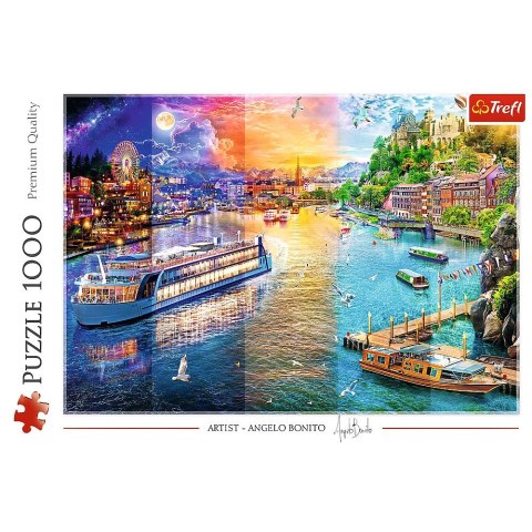 Trefl Puzzle Trefl Rejs po rzece 1000 el. (10860) Trefl Puzzle Trefl Rejs po rzece 1000 el. (10860)