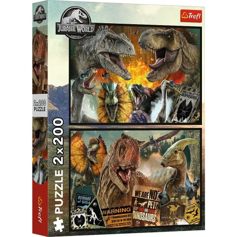 Trefl Puzzle Trefl Universal Jurrasic World 2x200 el. (13316)