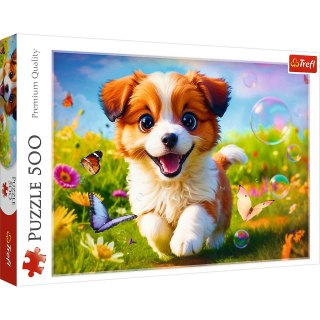 Trefl Puzzle Trefl Wesoły piesek 500 el. (37524)