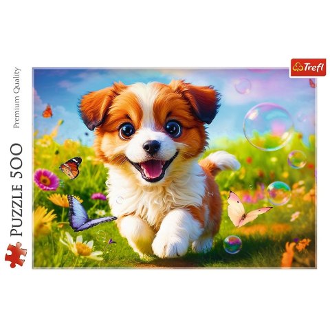 Trefl Puzzle Trefl Wesoły piesek 500 el. (37524)