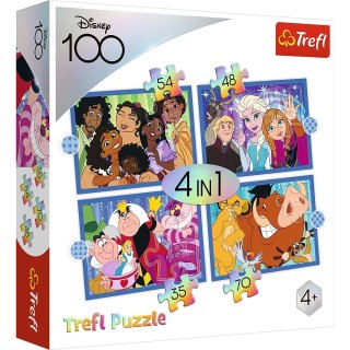 Trefl Puzzle Trefl Wesoły świat Disneya (34618)