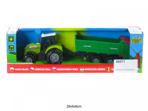 Dromader Traktor Dromader z przyczepą (130-02977)