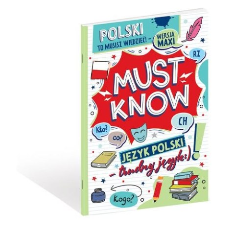 Henry Książeczka edukacyjna Henry Książka A4 MUST KNOW j.pol (9788396980960)