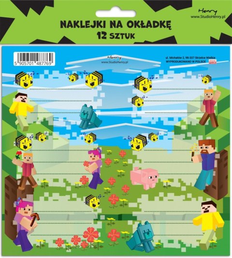 Henry Naklejka na zeszyt Henry 2 Gra 2 (5905701487769) Henry Naklejka na zeszyt Henry 2 Gra 2 (5905701487769)