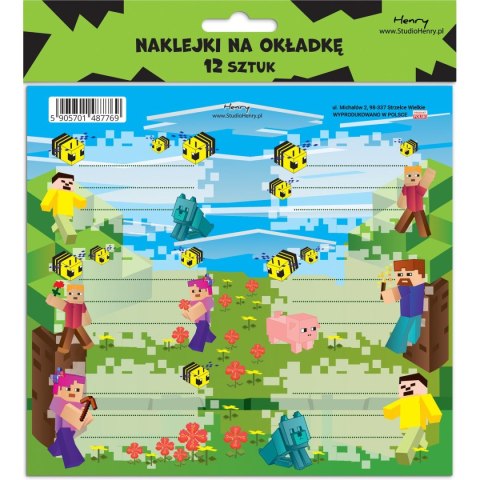 Henry Naklejka na zeszyt Henry 2 Gra 2 (5905701487769) Henry Naklejka na zeszyt Henry 2 Gra 2 (5905701487769)