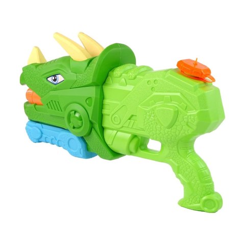 Lean Pistolet na wodę Lean Dinosaur Triceratops 1330 ml Zielony Zasięg 8 m (13120) Lean Pistolet na wodę Lean Dinosaur Triceratops 1330 ml Zielony Zasięg 8 m (13120)