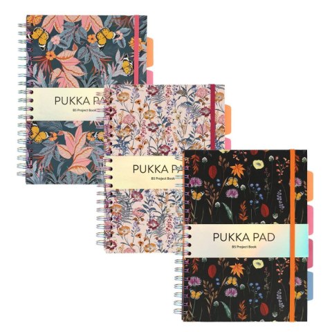 Pukka Kołozeszyt (kołobrulion) Pukka Project Book Bloom linia B5 linia (9494)