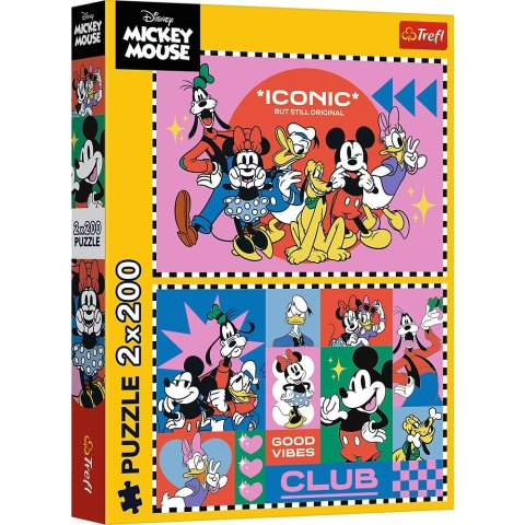 Trefl Puzzle Trefl Disney Standard Characters 2x200 el. (13319)