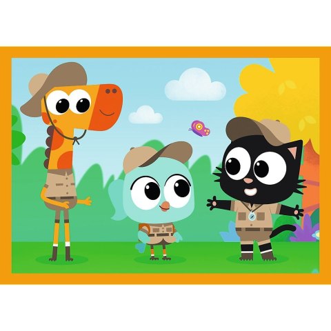 Trefl Puzzle Trefl Planeta Milo 4w1 el. (34654) Trefl Puzzle Trefl Planeta Milo 4w1 el. (34654)
