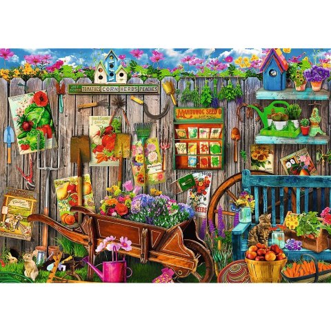 Trefl Puzzle Trefl Prace w ogrodzie 2x500 el. (37529)