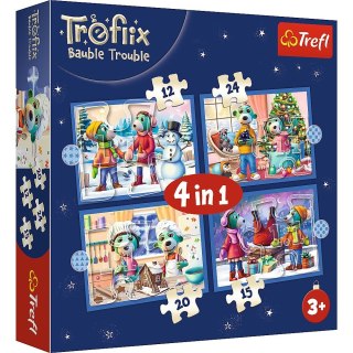 Trefl Puzzle Trefl Rodzina Treflików (34657)