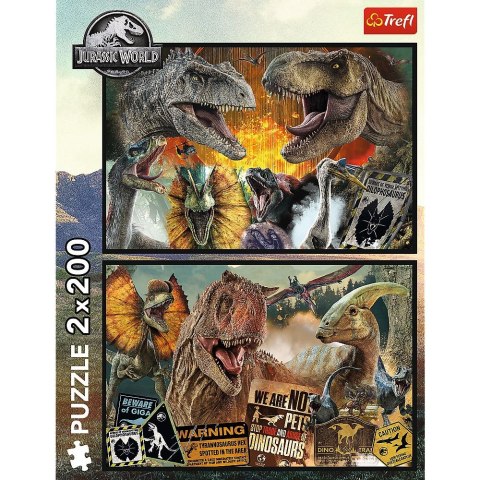 Trefl Puzzle Trefl Universal Jurrasic World 2x200 el. (13316)