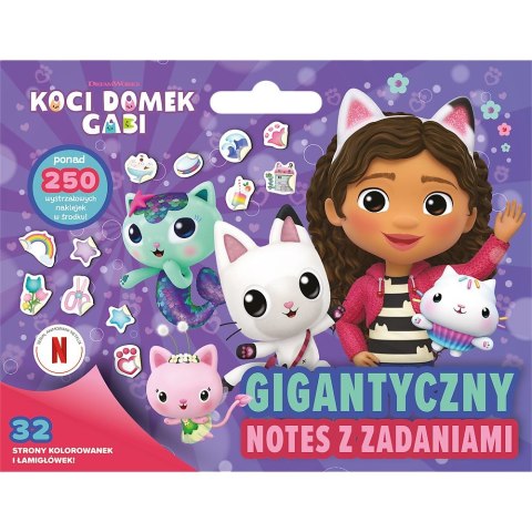 Trefl Wydrapywanka Trefl Koci Domek Gab Gigantyczny notes z zadaniami (Ks97610) Trefl Wydrapywanka Trefl Koci Domek Gab Gigantyczny notes z zadaniami (Ks97610)