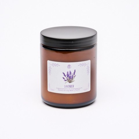 Pavoncella Świeczka ozdobna Pavoncella Smell me Lavender 250ml (5906492907337) Pavoncella Świeczka ozdobna Pavoncella Smell me Lavender 250ml (5906492907337)
