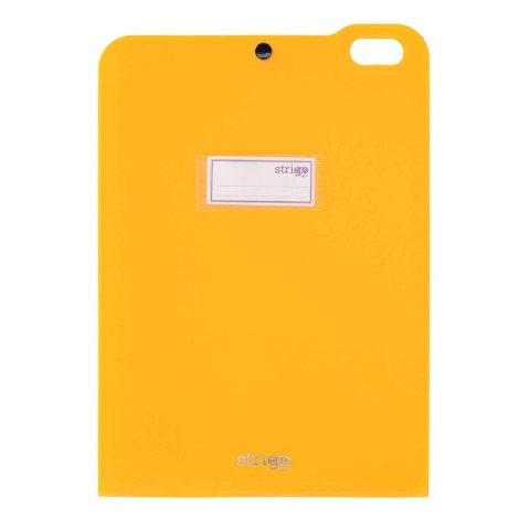 Strigo Teczka konferencyjna pomarańczowy neon pp 5 przekładek 5905658812225 A4 pomarańczowy polipropylen PP Strigo (SF070)