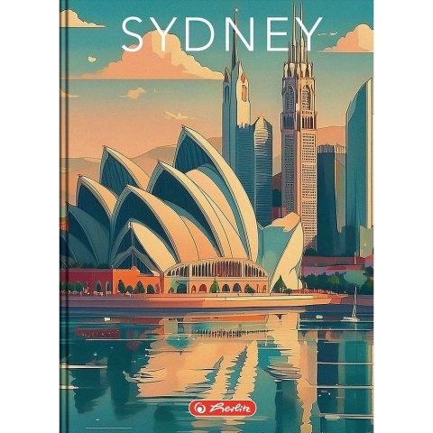 Herlitz Brulion Herlitz Retro City B5 160k. 70g krata (400196853) Herlitz Brulion Herlitz Retro City B5 160k. 70g krata (400196853)