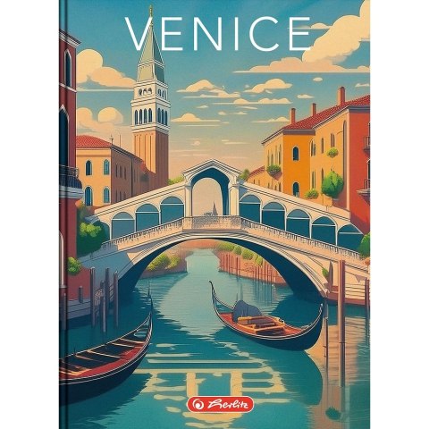 Herlitz Brulion Herlitz Retro City B5 160k. 70g krata (400196853) Herlitz Brulion Herlitz Retro City B5 160k. 70g krata (400196853)