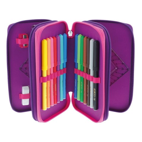 Herlitz Piórnik róż/fiol 31 cz. 50046331 Herlitz (300001559)