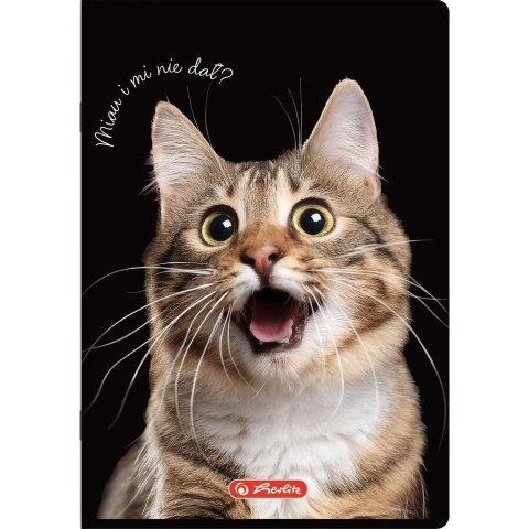 Herlitz Zeszyt Herlitz Crazy Animal A5 60k. 70g krata (400196837) Herlitz Zeszyt Herlitz Crazy Animal A5 60k. 70g krata (400196837)