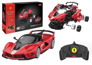 Lean Klocki konstrukcyjne Lean Auto Rastar 1:18 Ferrari FXXK EVO Czerwone 88 Elementów (20577)