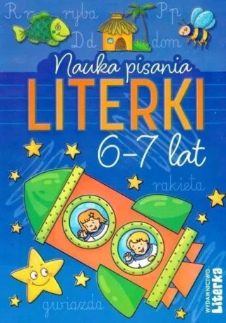 Literka Książeczka edukacyjna Literka Nauka pisania. Literki 6-7 lat