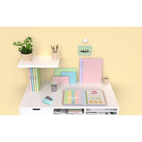 Oxford Teczka ofertowa Urban pastel A4 kolor: mix 40 kieszeni Oxford (400187645)