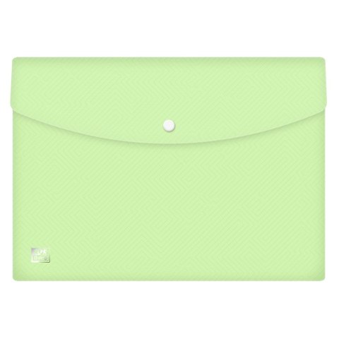 Oxford Teczka plastikowa na zatrzask Urban kopertowa pastel A4 mix 300 mic. Oxford (400187613)