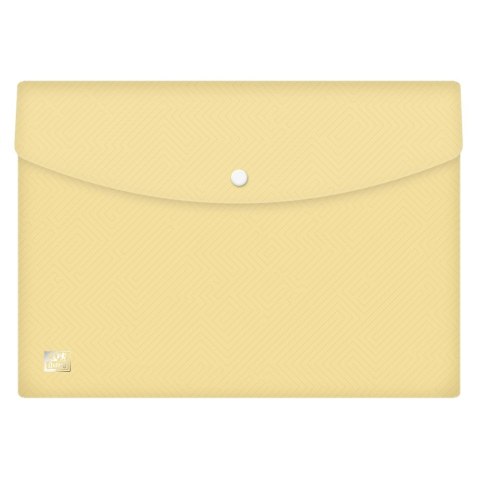 Oxford Teczka plastikowa na zatrzask Urban kopertowa pastel A4 mix 300 mic. Oxford (400187613)